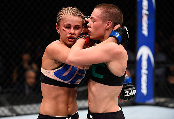 Paige VanZant Rose Namajunas