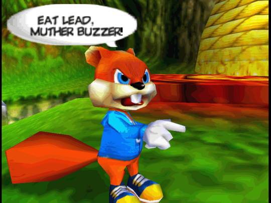 conker's bad fur day merch