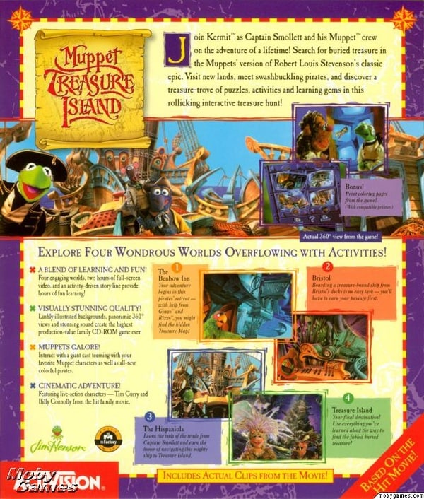 Muppet treasure island game  mac