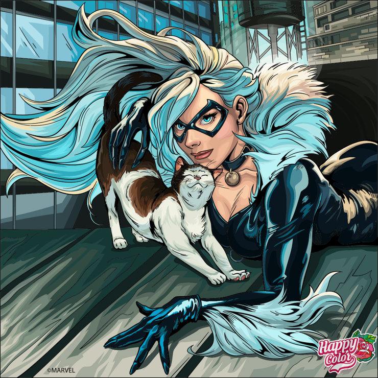 Picture Of The Black Cat Felicia Hardy