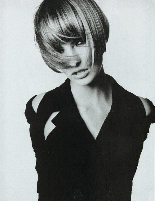 Linda Evangelista Short Hair