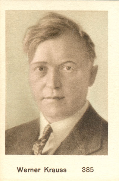 Werner Krauss Werner Krauss