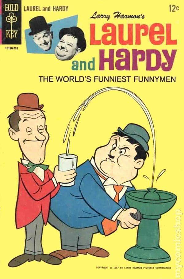 Picture of A Laurel and Hardy Cartoon