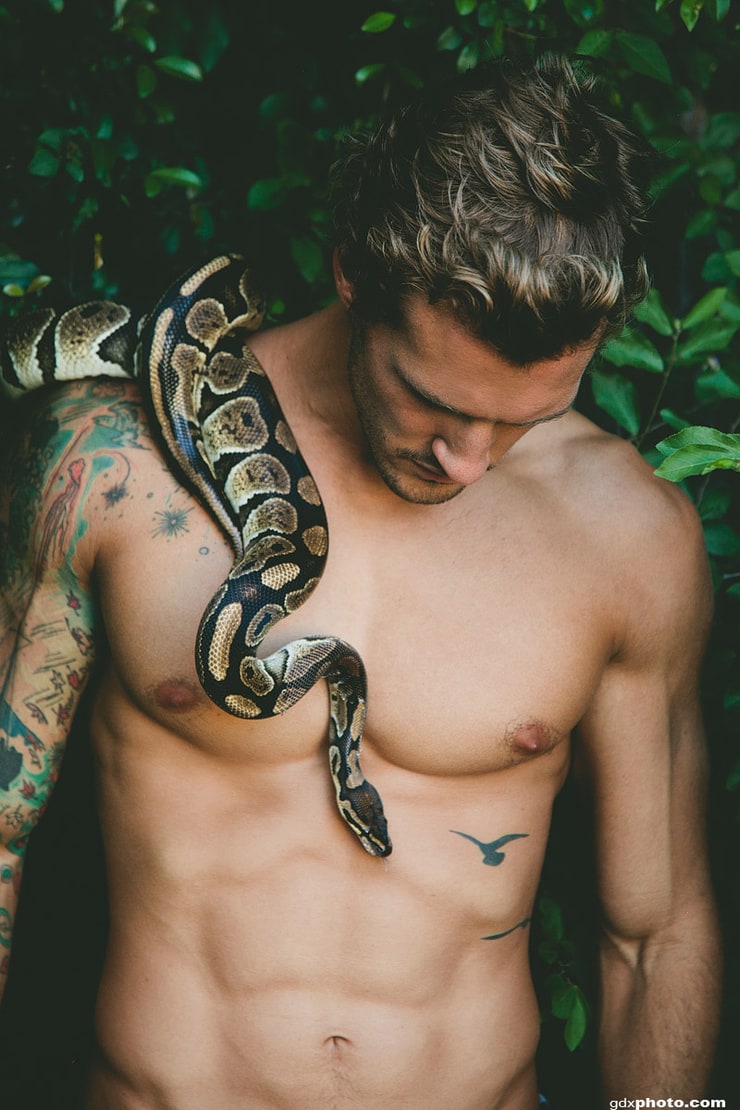 Black clip moan nude snake