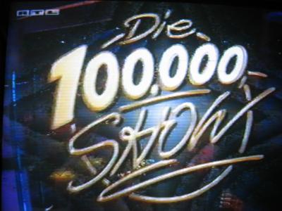 Die 100.000 Mark Show