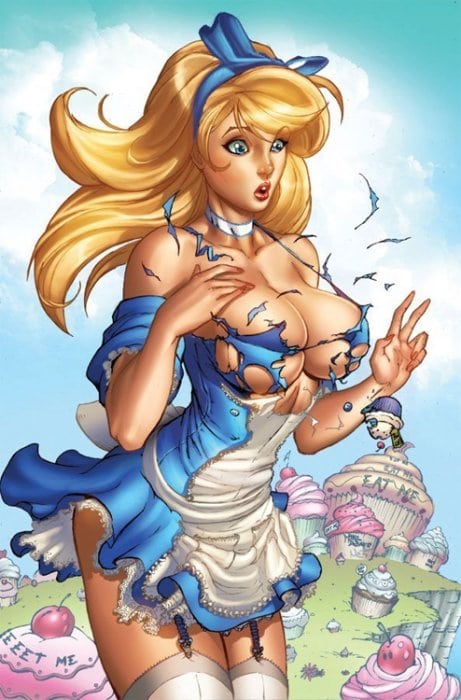 Grimm Fairy Tales Presents Alice In Wonderland Image