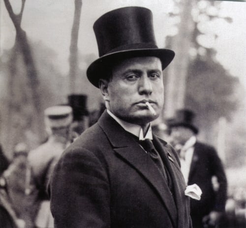 Picture Of Benito Mussolini