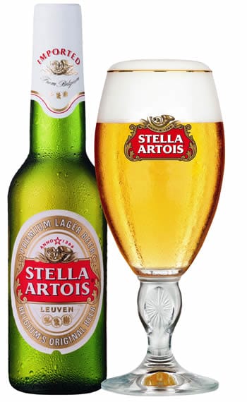 Stella Artois (pilsner beer)