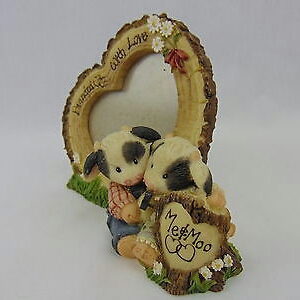 Mary's Moo Moos - Figurine Picture Frame (Me & Moo, Branded With Love)