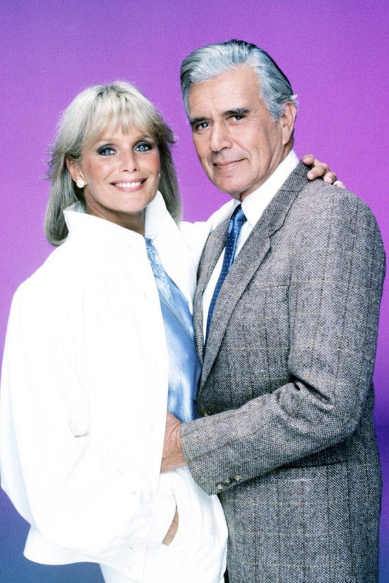 Linda Evans, John Forsythe