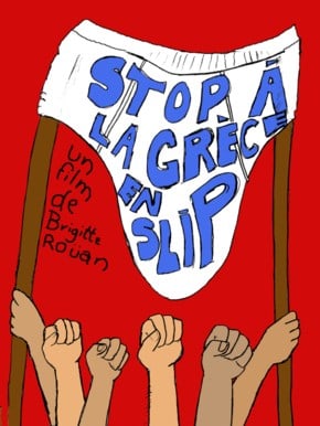 Stop à la Grèce en slip