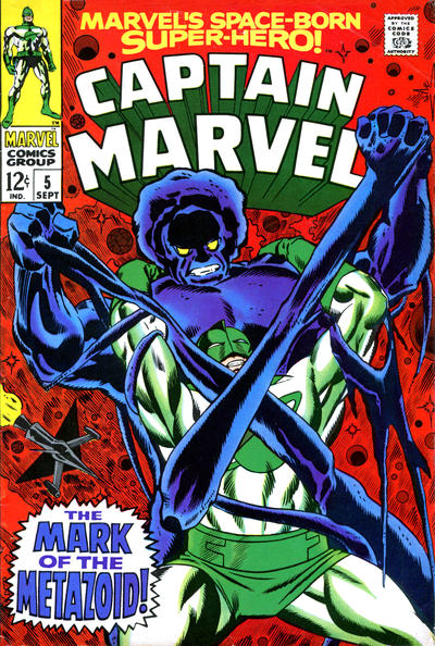 Marvel's Space-Born Superhero! Captain Marvel Marvel's Space-Born Superhero! Captain Marvel