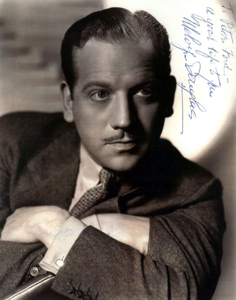 Melvyn Douglas Melvyn Douglas