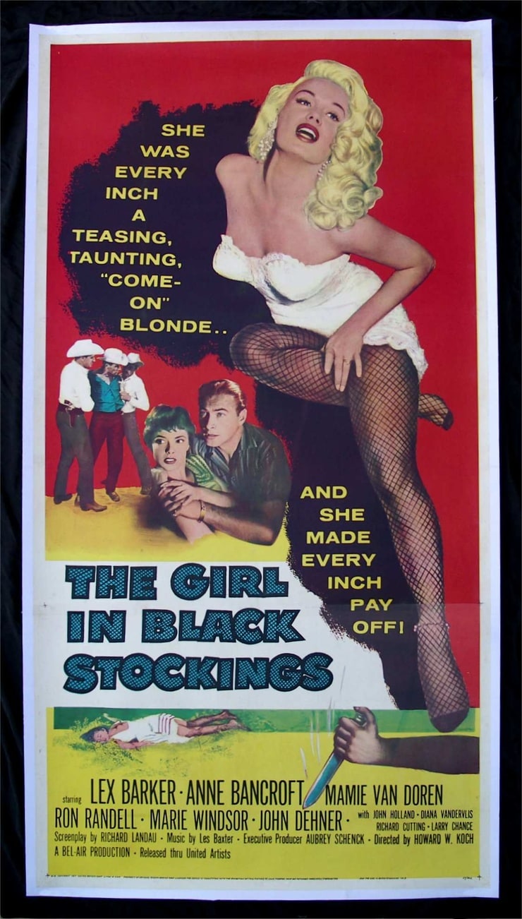 The Girl in Black Stockings