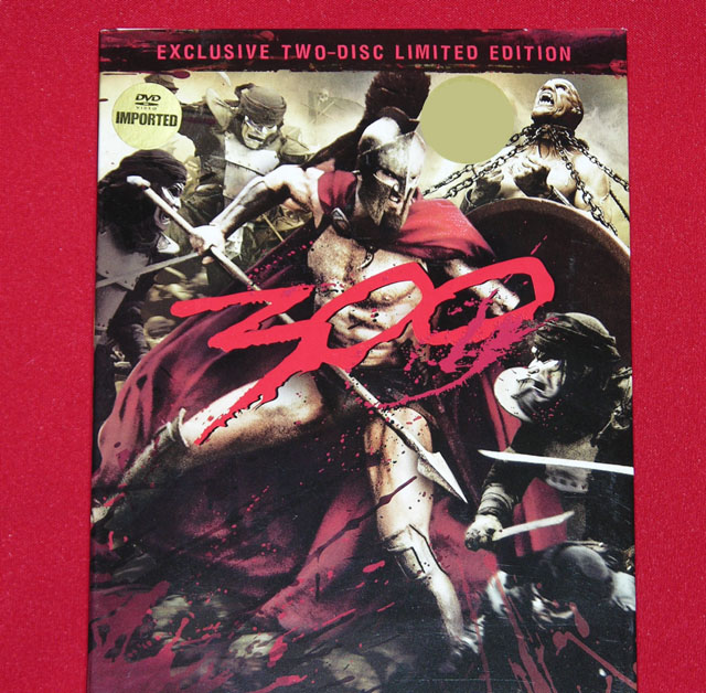 300 Exclusive 2-Disc Limited Edition DVD Boxset