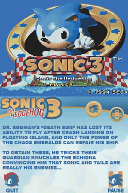 Sonic Classic Collection 