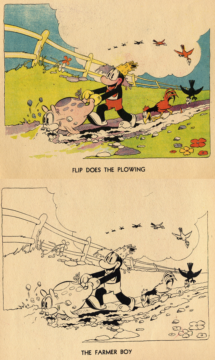 Flip the Frog Coloring Book