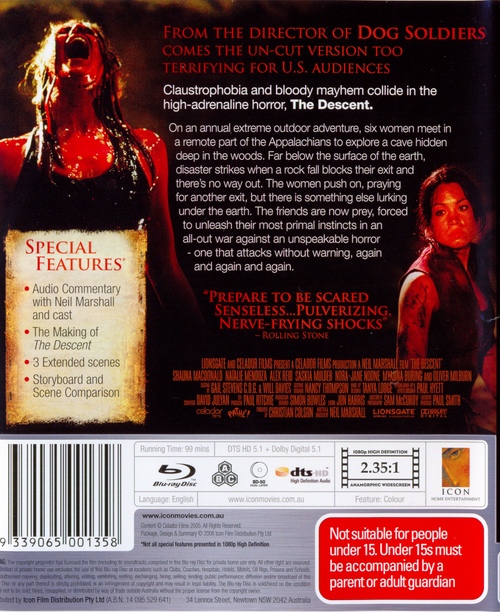 Descent, The [Blu-ray]