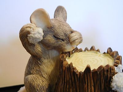 Charming Tails - Mice Having A Snowball Fight