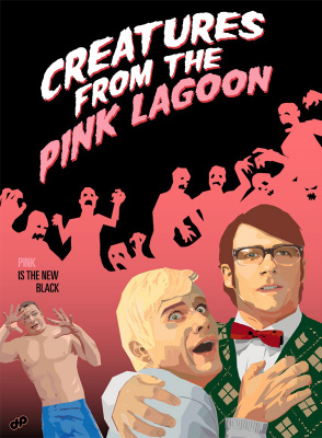 Creatures from the Pink Lagoon