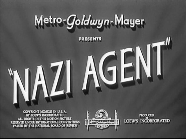 Nazi Agent