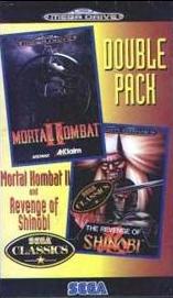 Double Pack: Mortal Kombat II / The Revenge of Shinobi