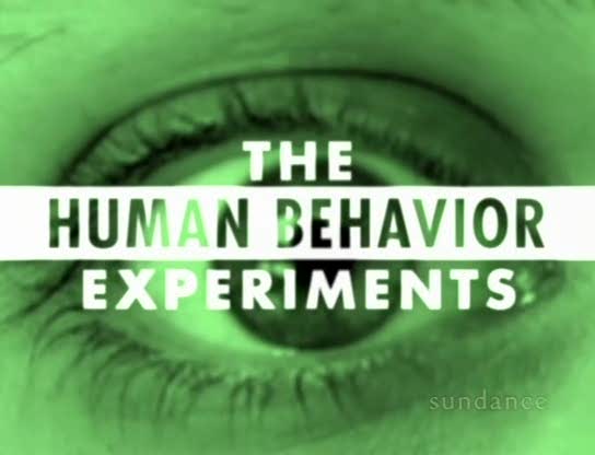 The Human Behavior Experiments                                  (2006)