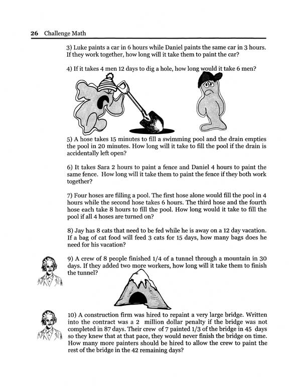 Image of Challenge Math For the Elementary and Middle School Student ...