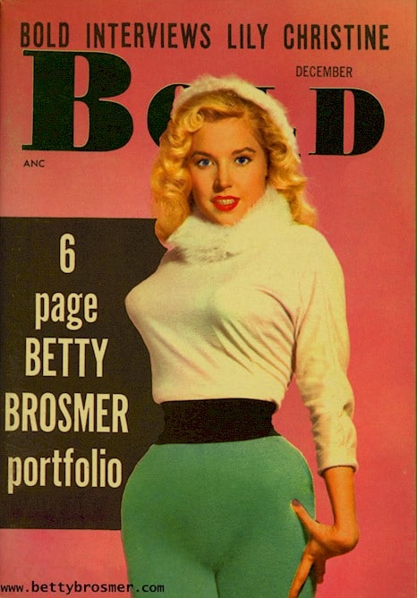 Betty brosmer фото