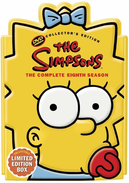 The Simpsons - The Complete Eighth Season (Collectible Maggie Head Pack)