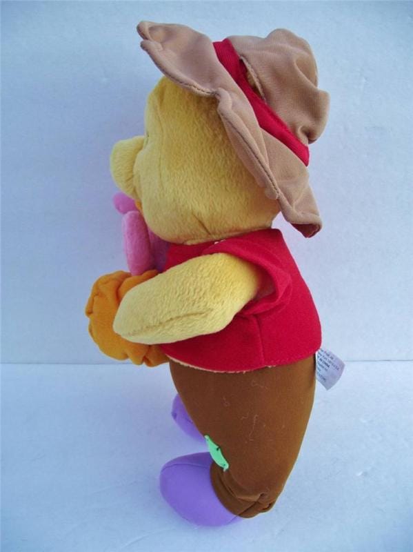 Winnie The Pooh - (Plush) Carrying Piglet In A Jack-O-Lantern