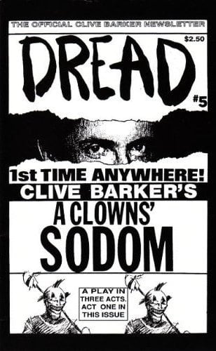 Dread: The Official Clive Barker Newsletter #5