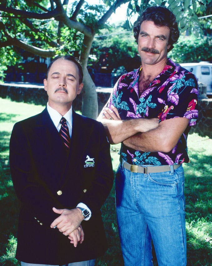 John Hillerman, Tom Selleck