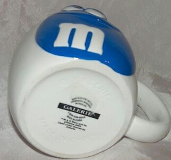 M&M's Galerie Mug (Blue Character)