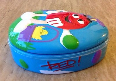 M&M's Galerie Candy Dish (Red character with Easter theme)