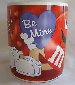 M&M's Galerie Mug (Red Valentine's Be Mine)