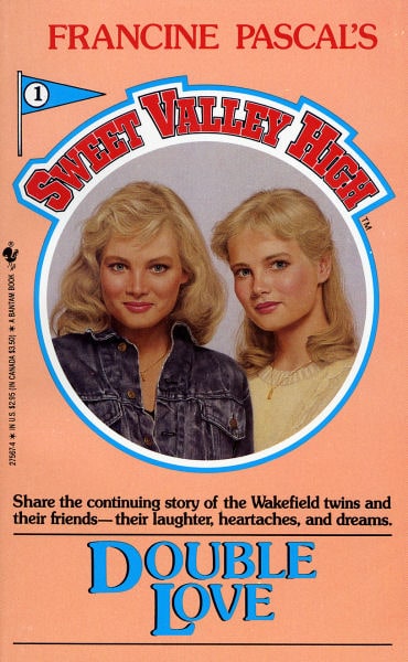 DOUBLE LOVE (Sweet Valley High No. 1)