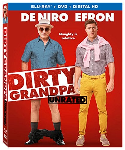 Dirty Grandpa (Unrated) [Blu-ray + DVD + Digital HD]