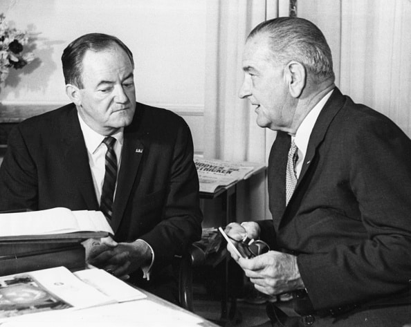 Hubert Humphrey, Lyndon Johnson