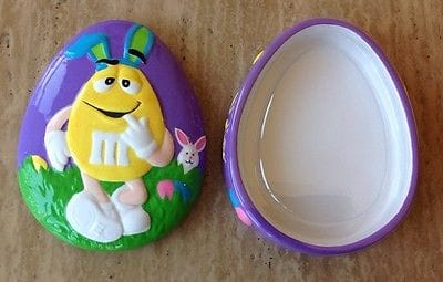 M&M's Galerie Candy Dish (Yellow character with Easter theme)