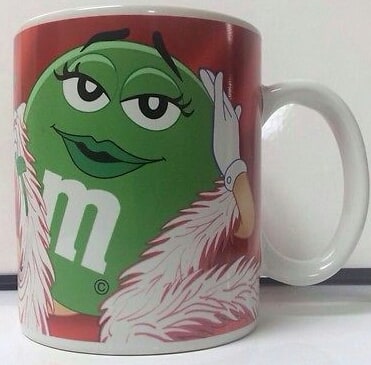 M&M's Galerie Mug (Green Valentine's Theme)