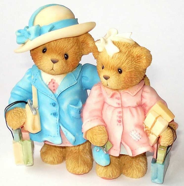 Cherished Teddies: Patty And Peggy - 