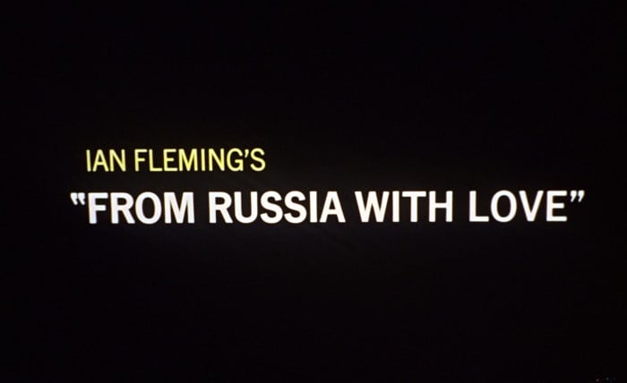 Inside 'From Russia with Love'