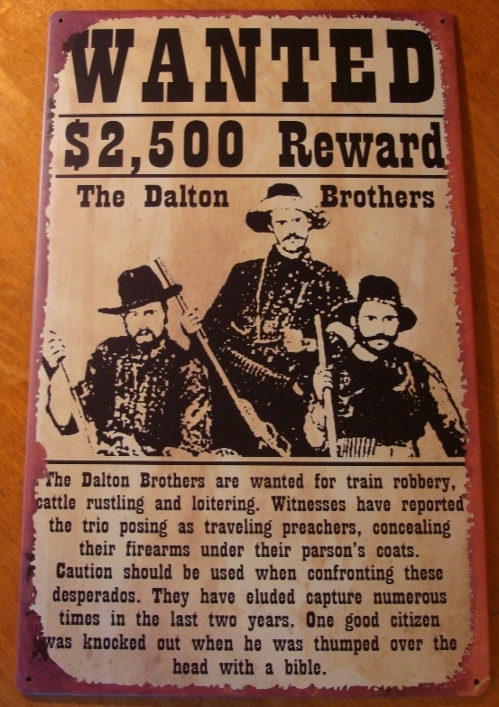 Picture Of The Dalton Gang (The Dalton Brothers)