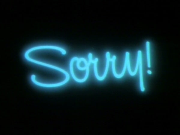 Sorry!