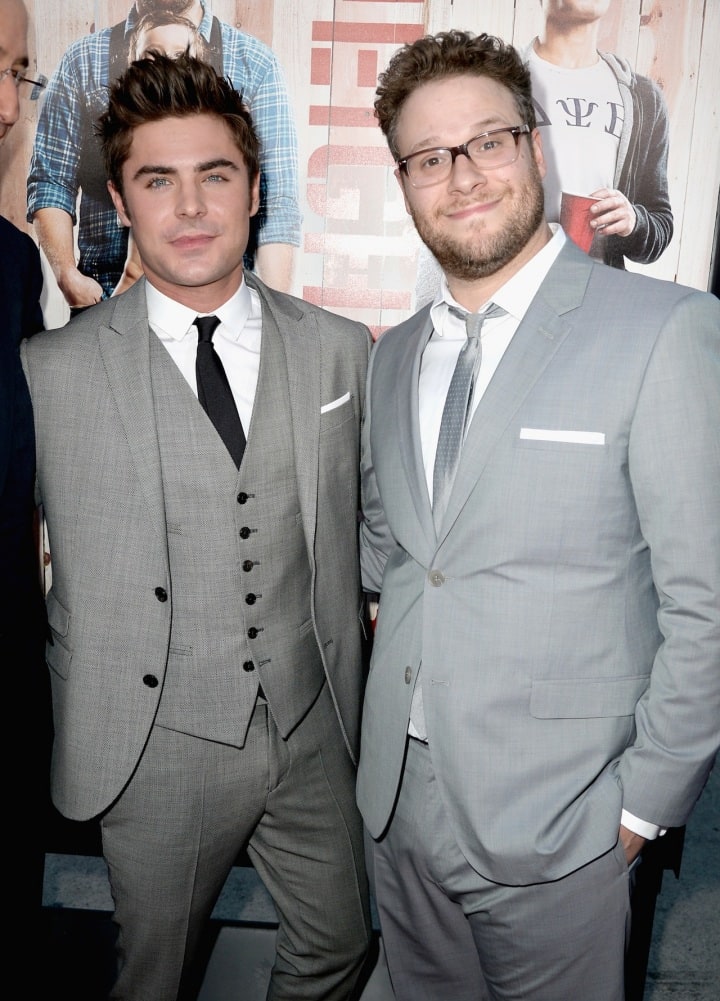 Zac Efron and Seth Rogen