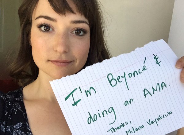 Milana Vayntrub Milana Vayntrub