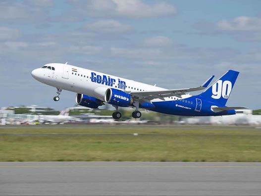 GoAir takes delivery of its first of 72 A320neo aircraft
