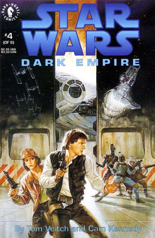 Star Wars Dark Empire #4 of 6 Confrontation on the Smuggler's Moon
