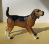 Plastic Foxhound Dog